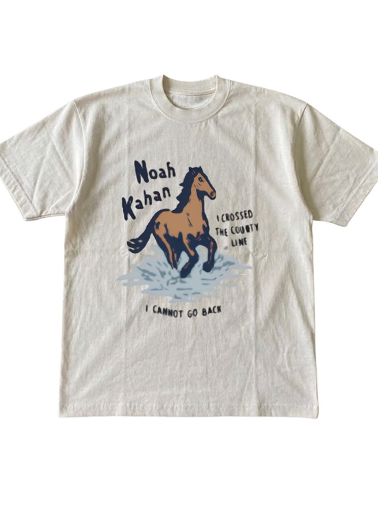 Gildan Tops - Gildan Noah Kahan Horse Graphic Tee